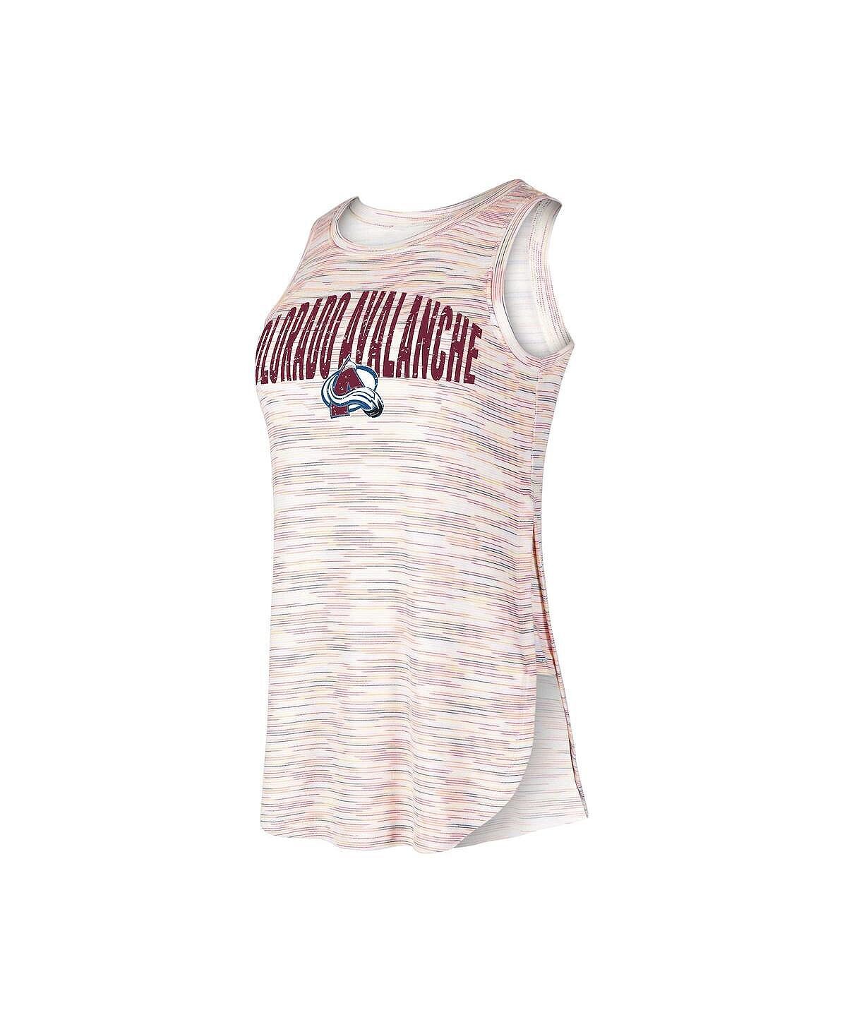 

Женская многоцветная майка Colorado Avalanche Sunray Tri-Blend Concepts Sport