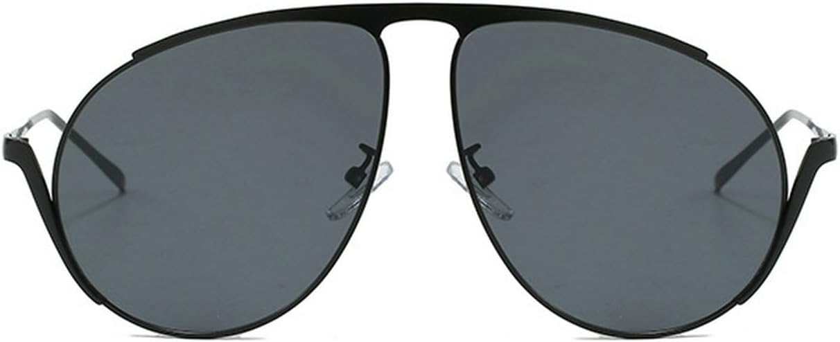 

Laureles — большие солнцезащитные очки-пилот для женщин в винтажном стиле с металлической оправой, овальные, для мужчин в стиле панк, для активного отдыха, с защитой от УФ-излучения UV400, C1