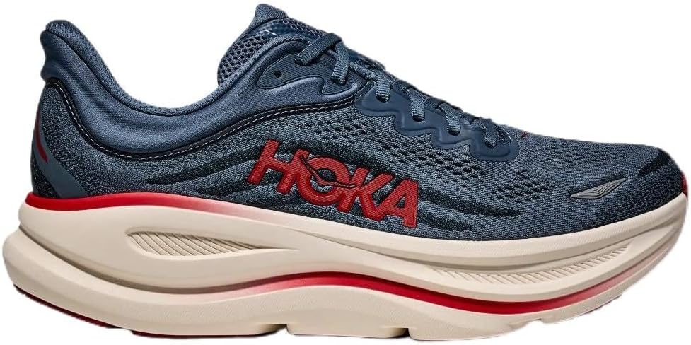 

Мужские кроссовки Hoka Bondi 9, розовый/алый
