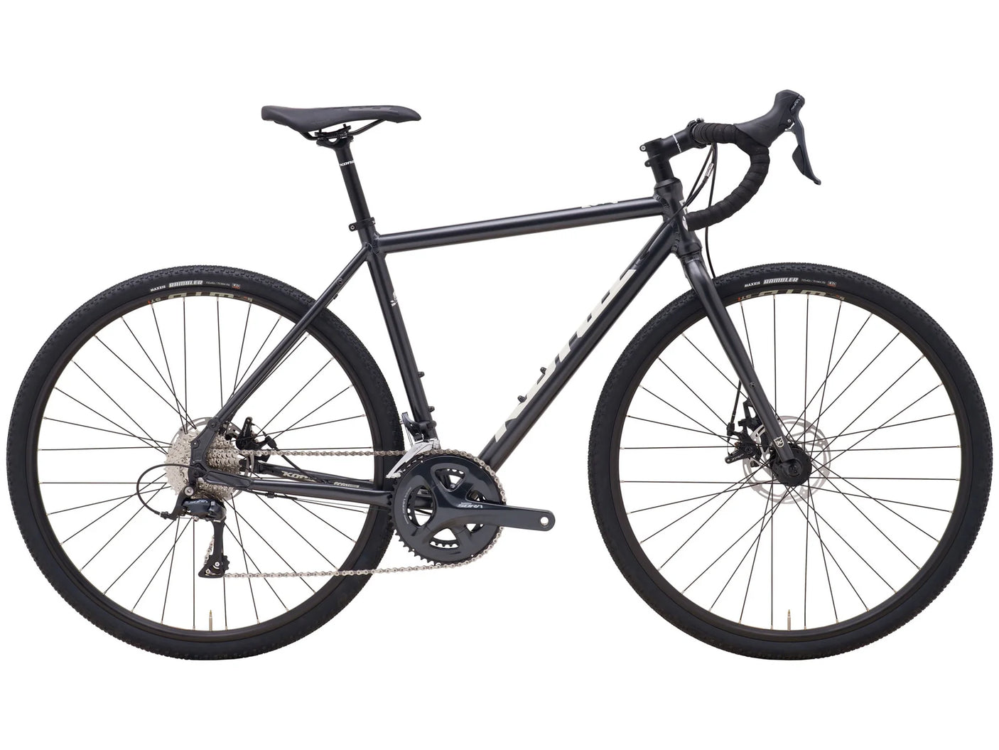 

Гравийный велосипед Kona rove al/dl (2025) - gravelbike - black