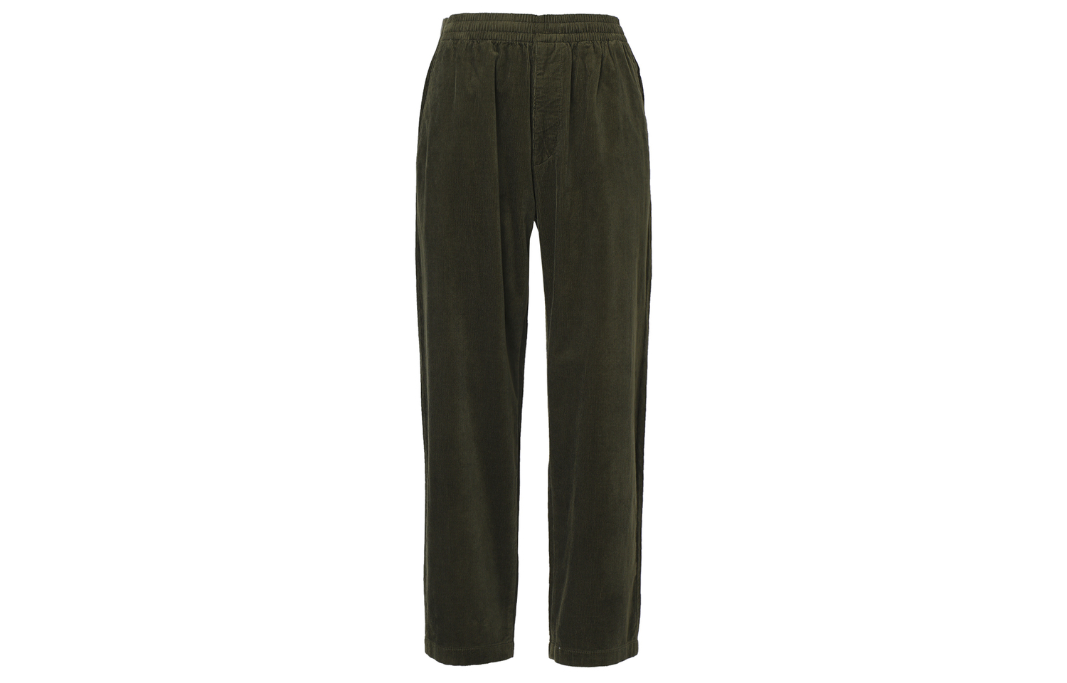 

Повседневные брюки унисекс темно-оливкового цвета UNIQLO