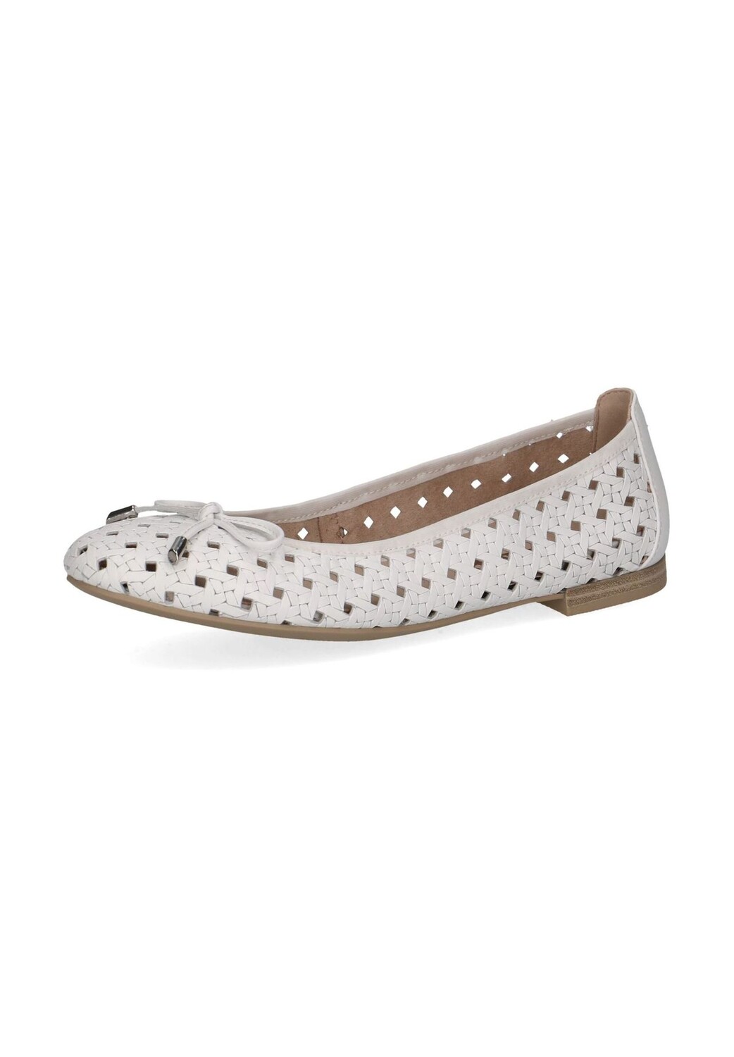 Балетки из кожи наппа Caprice