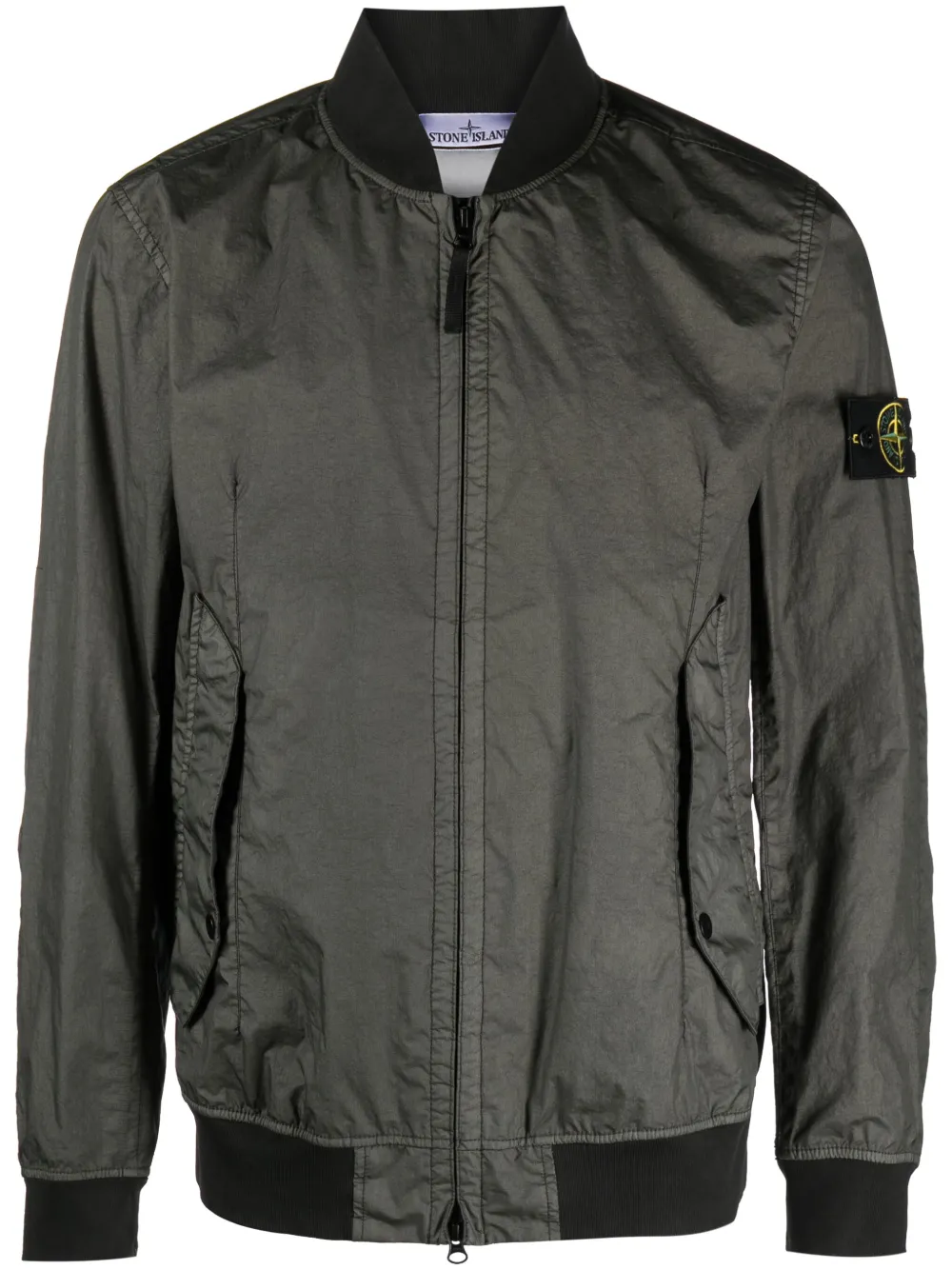 

Куртка с нашивкой Compass Stone Island, зеленый