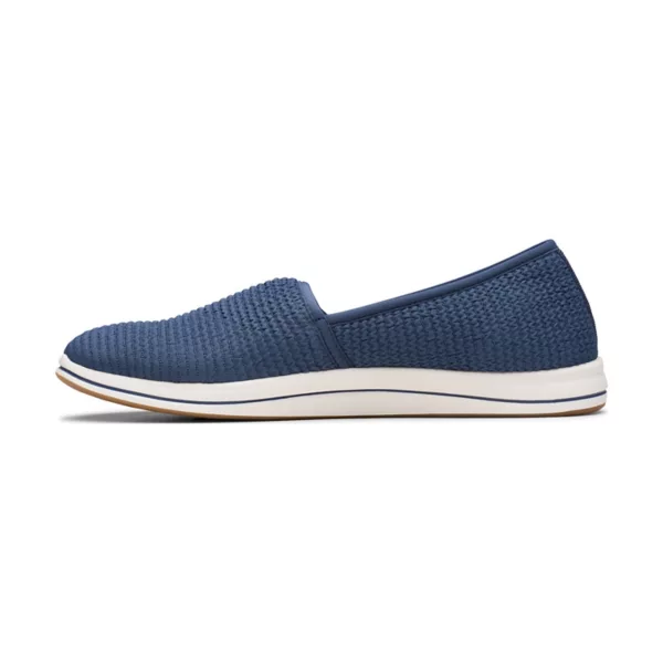 Женские кроссовки Cloudsteppers Breeze Stretch без застежек Clarks, синий — фото 2