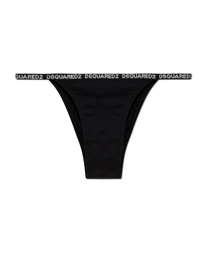 

Хлопковые трусы Dsquared2, черный