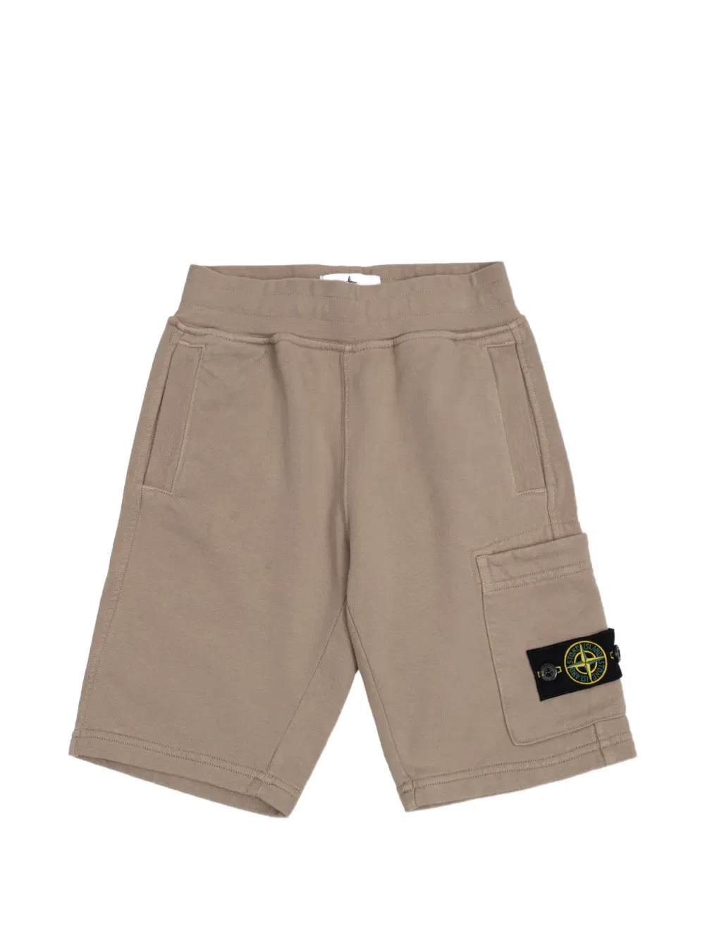 Шорты с накладными карманами Stone Island Junior, нейтральный