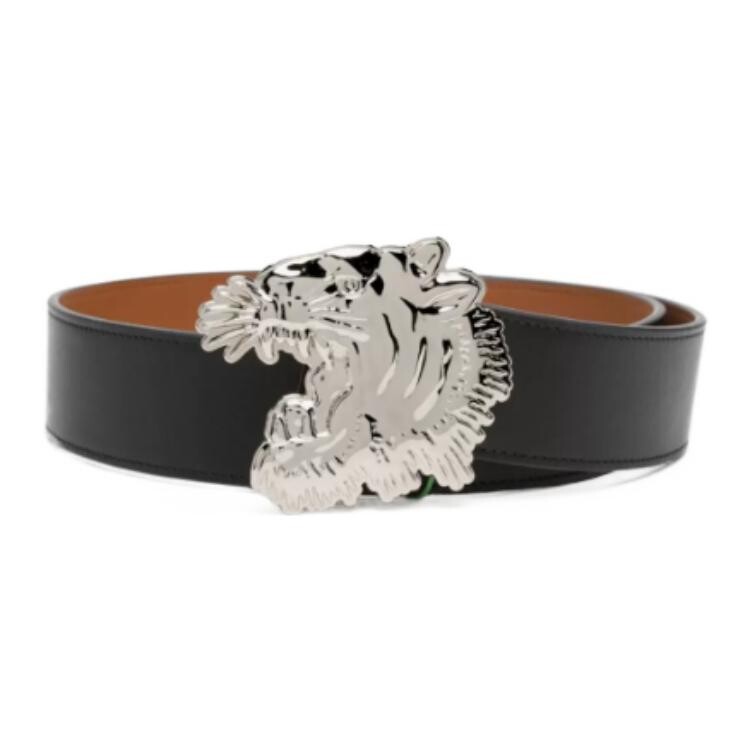 

KENZO кожаный ремень унисекс, Black/Brown