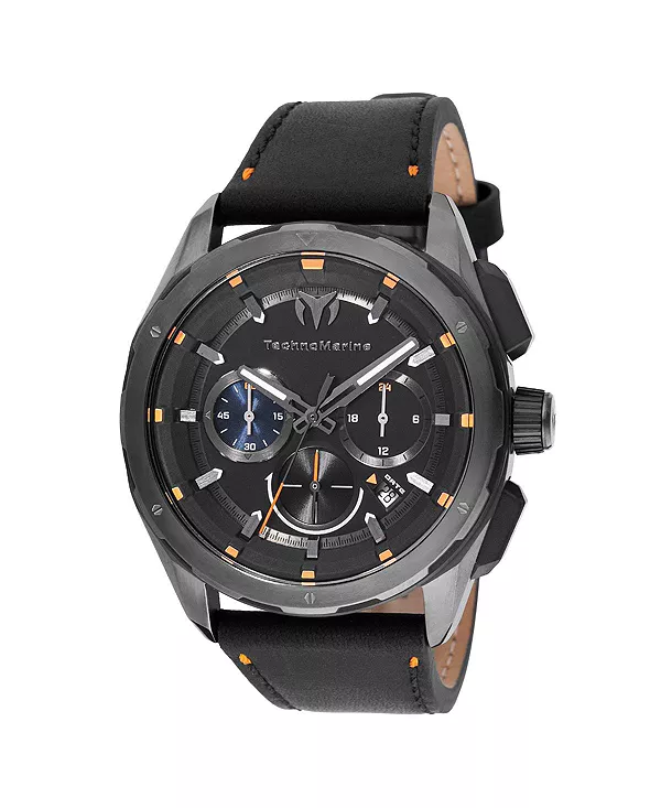 

Мужские кварцевые часы tm-318087 Ocean с черным циферблатом Technomarine, black