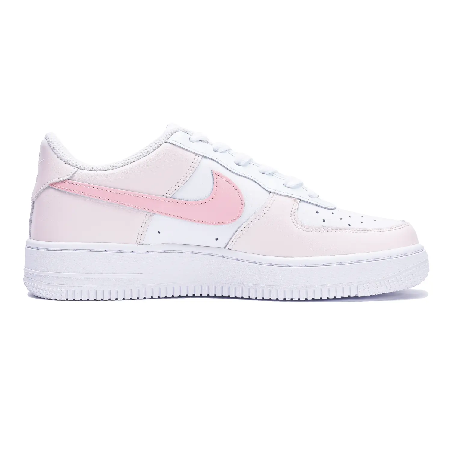 Air Force 1 Air Force 1 Кожа Устойчивая к истиранию Противоскользящая Антиударная Low top Nike, mismatched dreamy — фото 4
