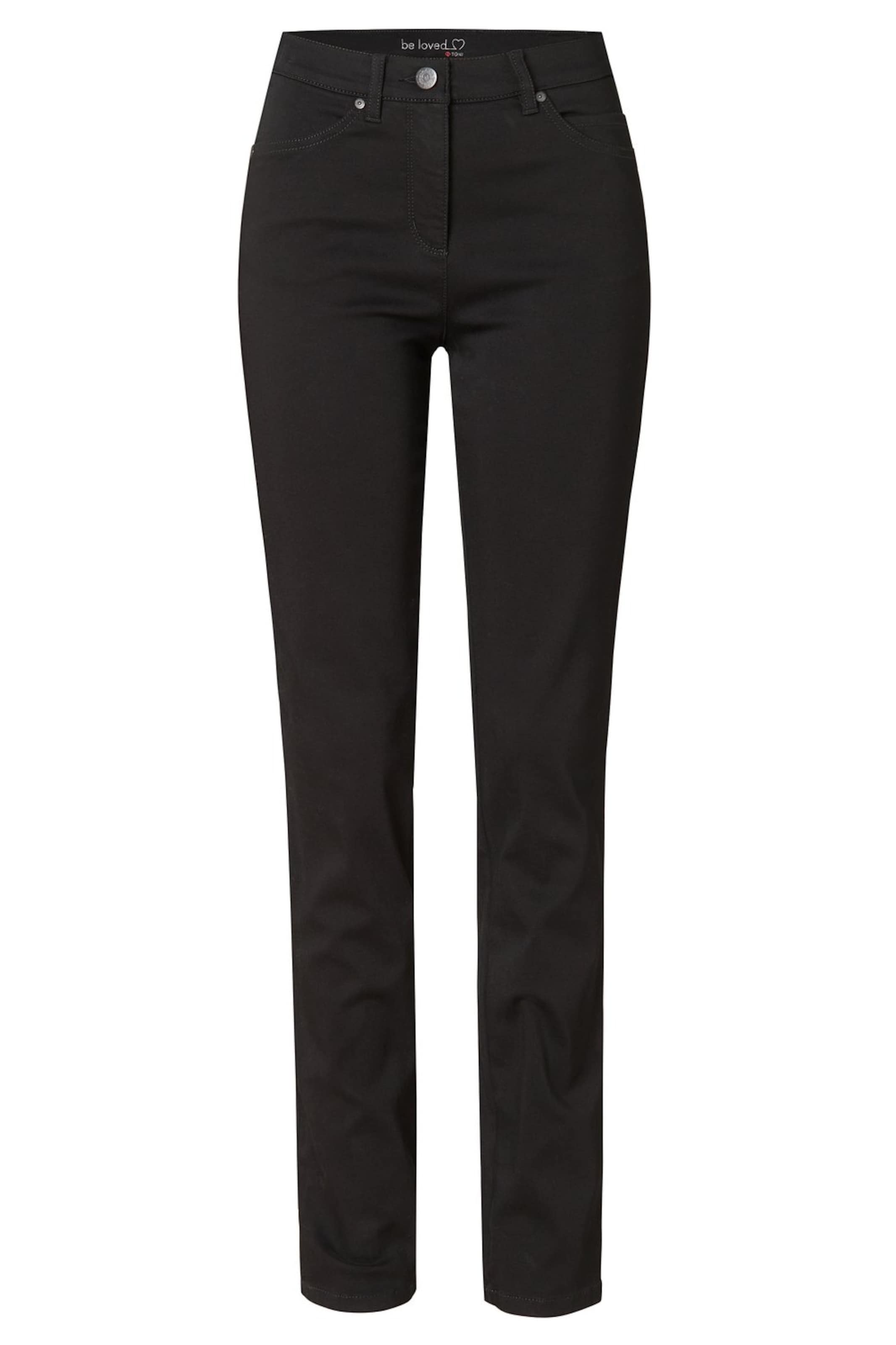 

TONI Узкие брюки 'To Be Loved' в черном цвете