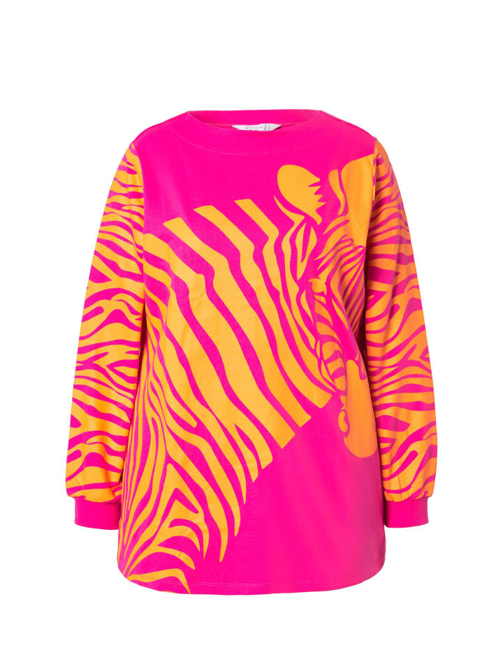 

Толстовка MIAMODA Sweatshirt, цвет neon berry