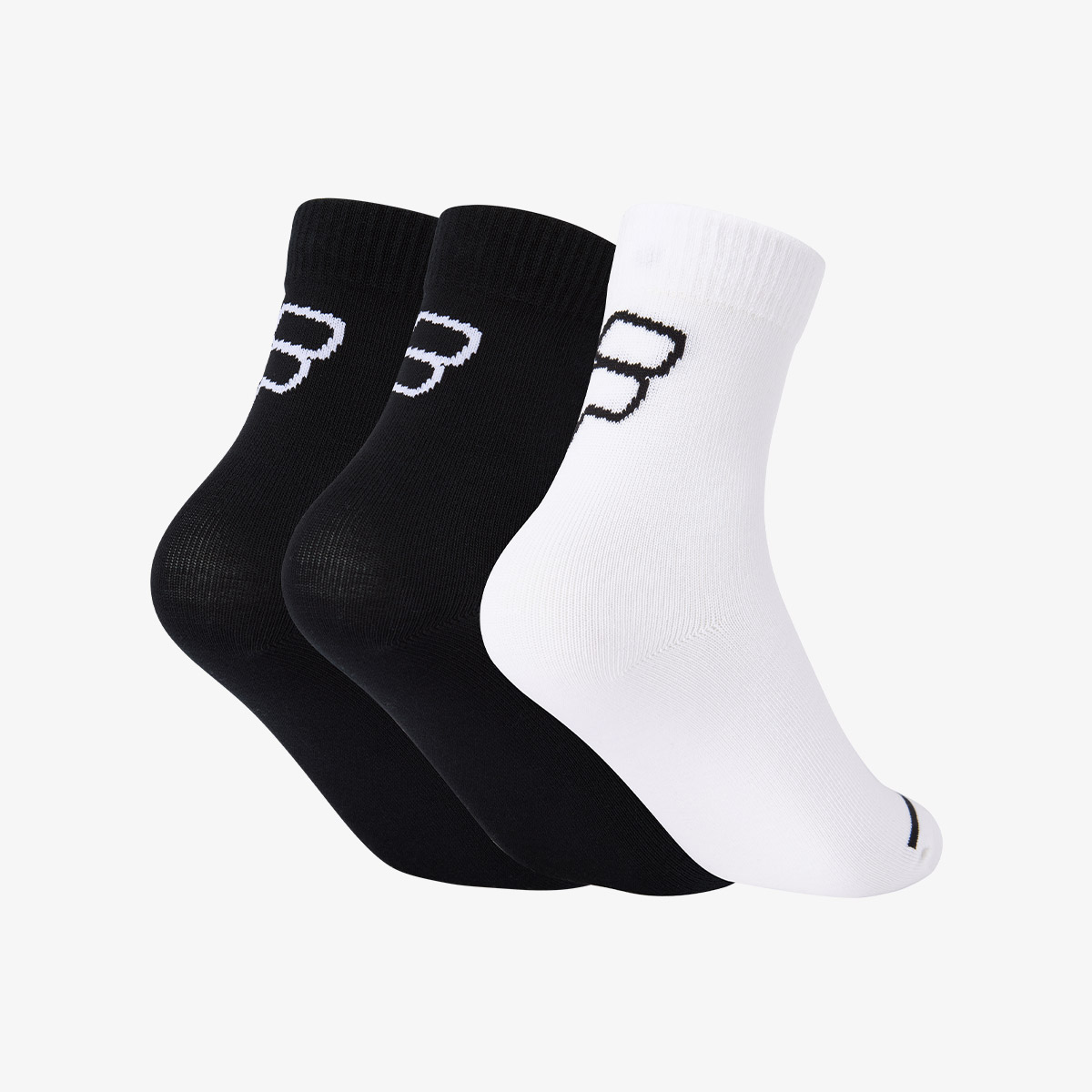 FILA KIDS Носки 3 пары стандартные white/black для подростков — фото 3