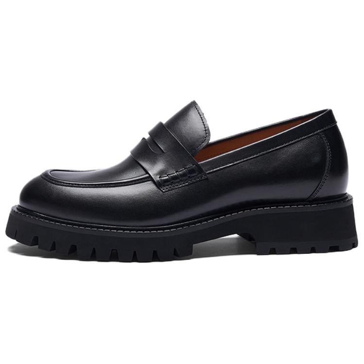 

LE SAUNDA Чёрные мужские лоферы BKL, цвет Black BKL