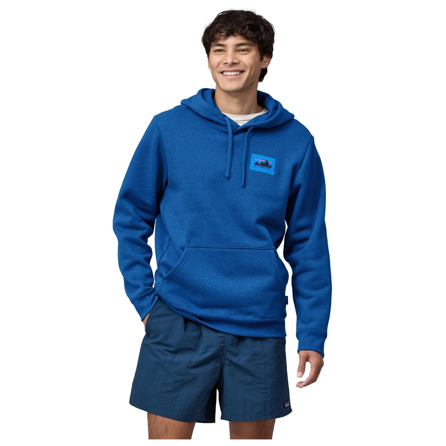 Толстовка с капюшоном Patagonia 73 Skyline Uprisal Hoody, цвет Ink Black — фото 2