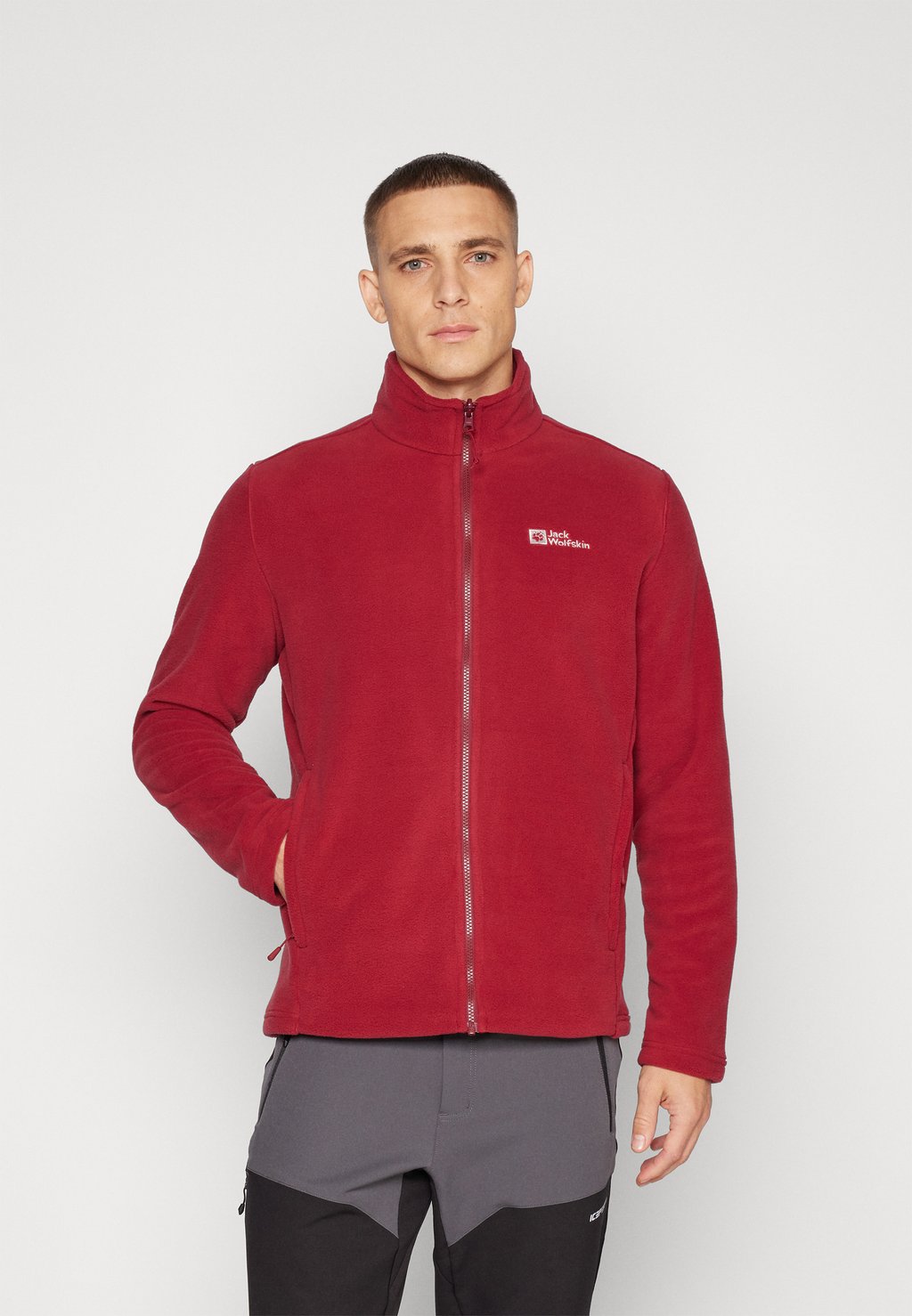 

Флисовая куртка WINTERSTEIN Jack Wolfskin, винно-красный