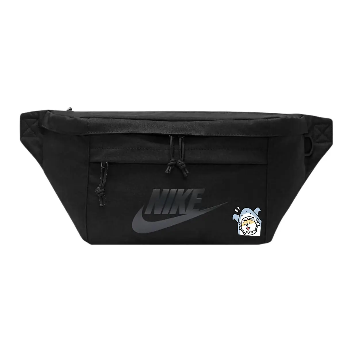 

Nike Тканевая поясная сумка Regular Unisex черная, Cartoon shark