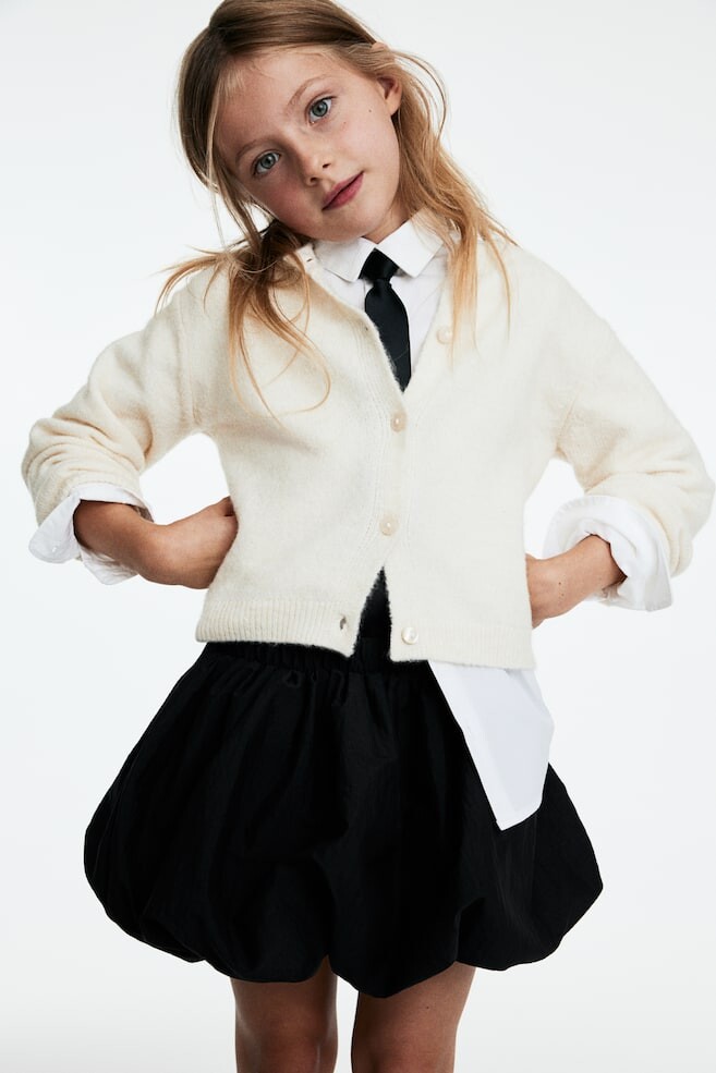 

Юбка баллон с декоративным бантом H&M, черный