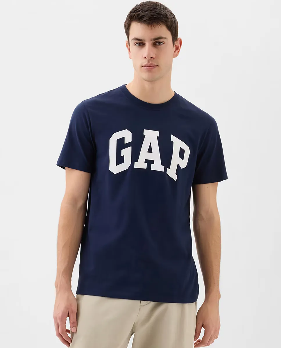 

Мужская футболка с коротким рукавом и логотипом 2 шт. Упаковка Gap, синий