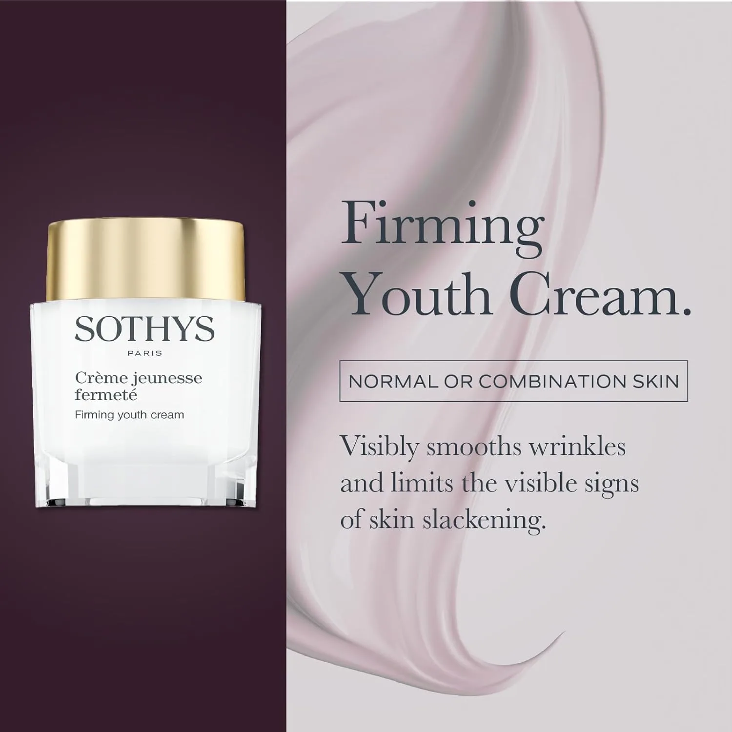 Крем для лица Sothys — Укрепляющий омолаживающий | Антивозрастное средство для лица от мелких морщин | Для — фото 2