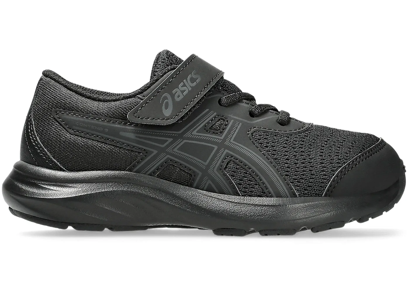 Детские кроссовки для активного отдыха ASICS Contend 9, Black/Graphite Grey