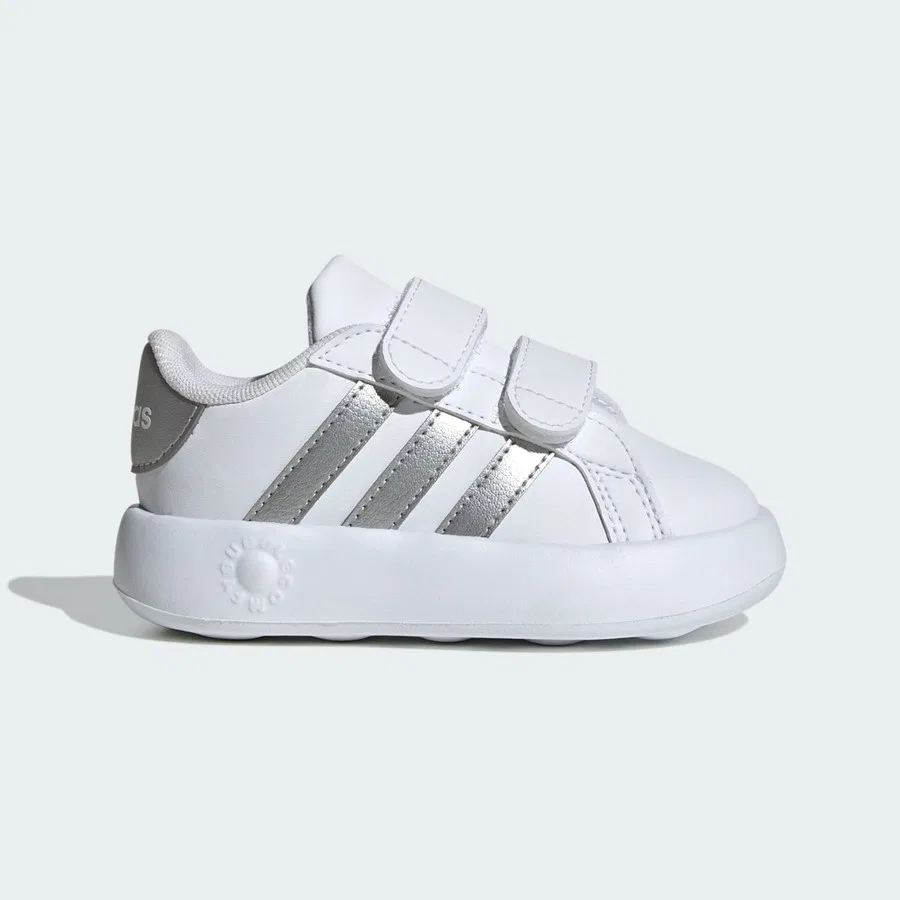 Кроссовки детские с ремешками Grand Court 2.0 adidas, Синий