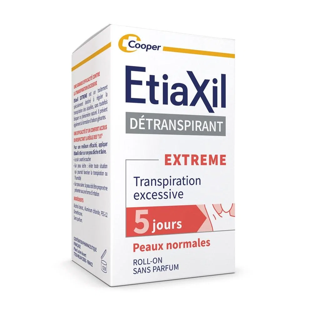 Антиперспирант от чрезмерного потоотделения Etiaxil, набор 2 x 15 мл — фото 3