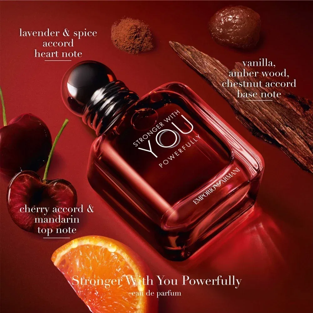 Мужские духи Strong With You Amber Eau De Parfum EMPORIO ARMANI, 100 мл — фото 4