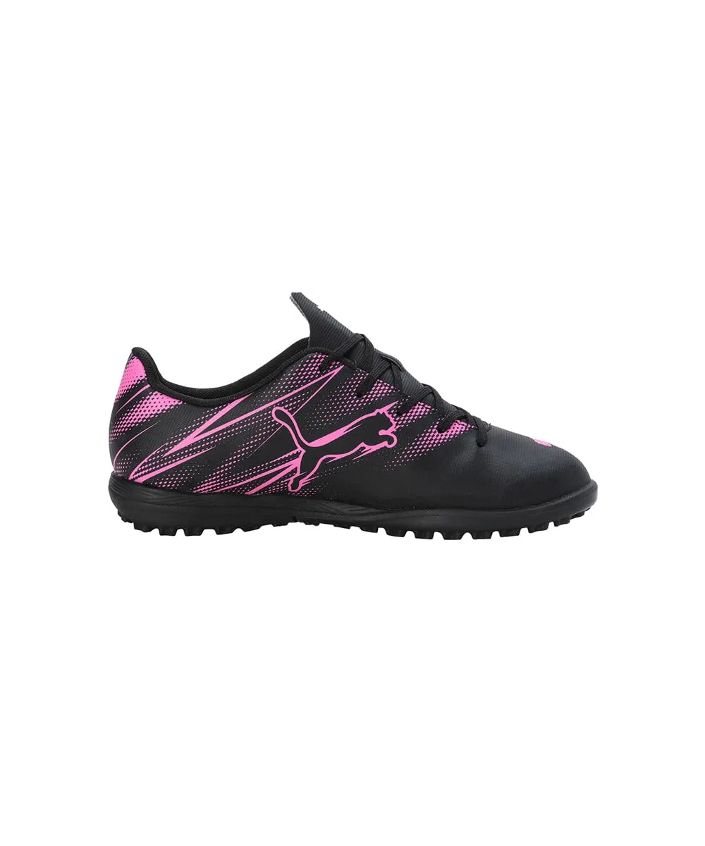 Детские бутсы футбольные для мальчиков с принтом Attacanto Tt Jr PUMA, Black — фото 4