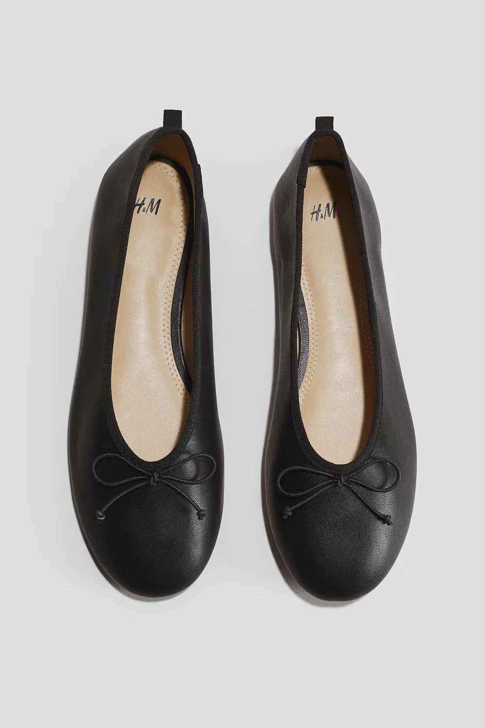 Балетки H&M, Schwarz