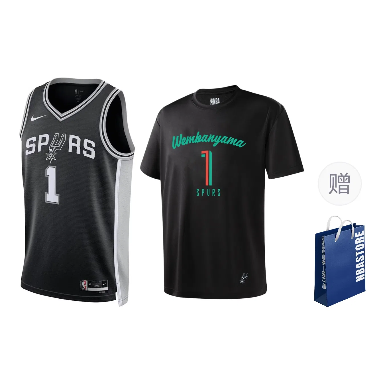 Детский комплект спортивной одежды Wembanyama Set Nike — фото 4