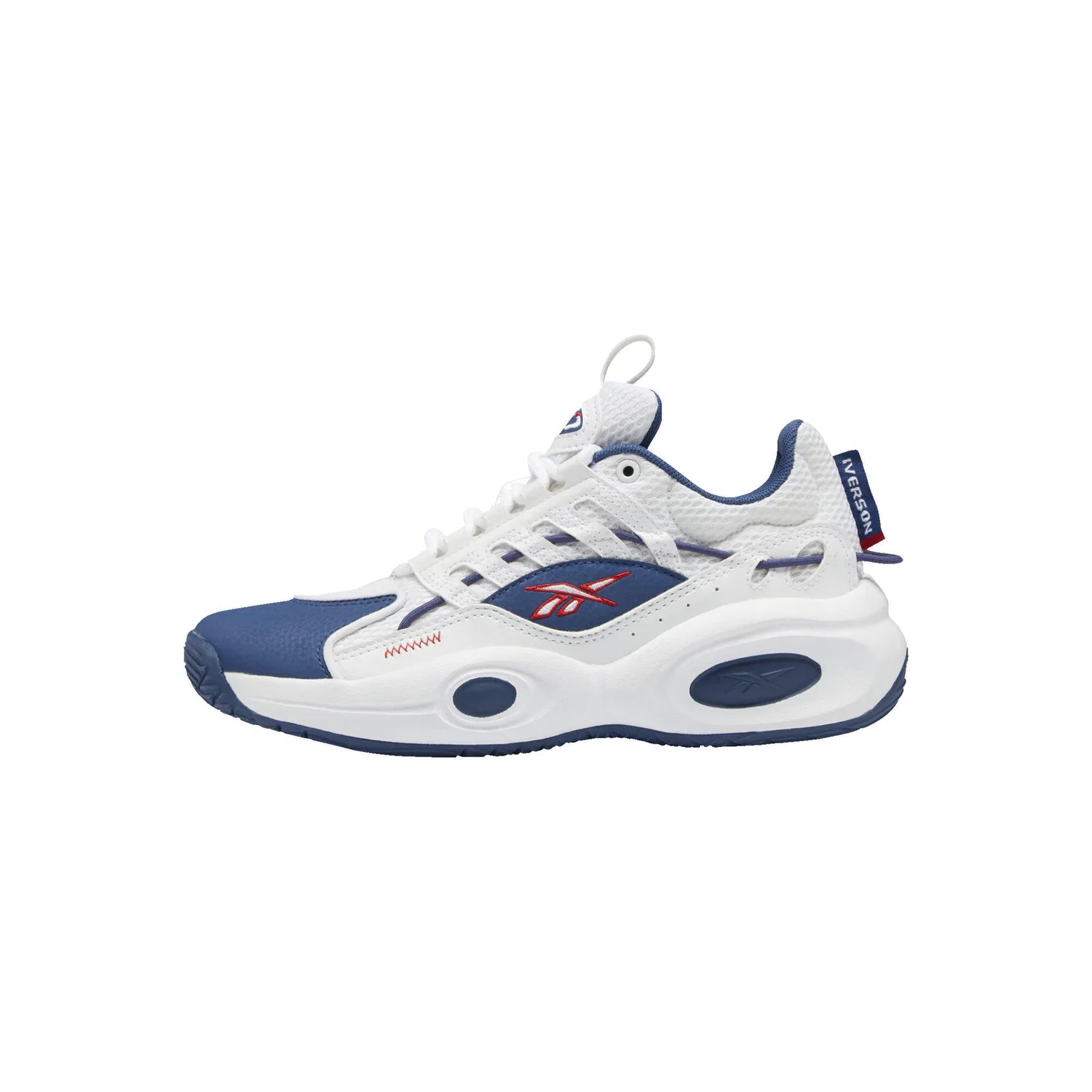 Детские кроссовки с перфорированным верхом Solution Mid Reebok, Weiss — фото 2