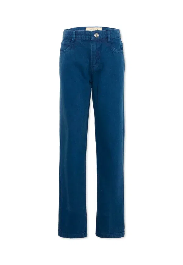 Брюки джинсовые straight leg jeans Tru Trussardi Junior, синий