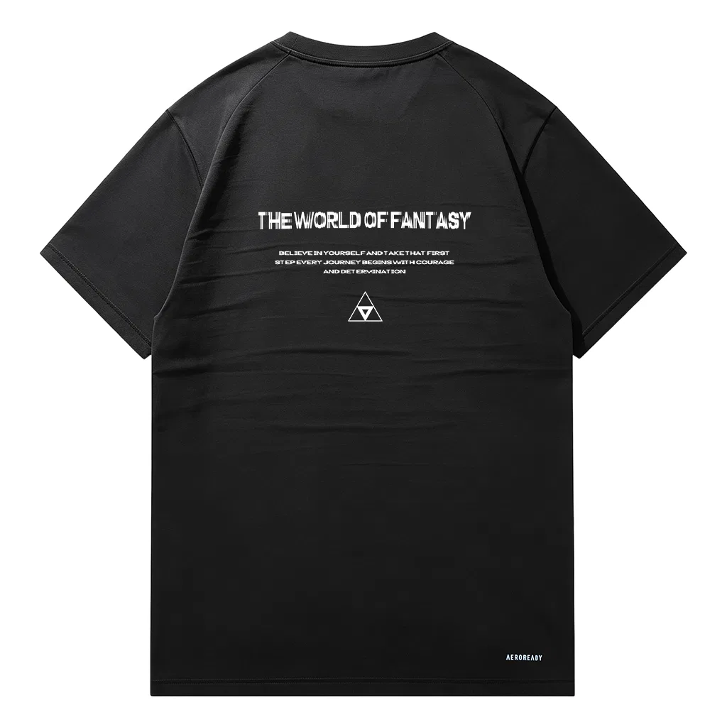 Унисекс футболка с принтом Adidas Football, Adidas, Black — фото 3