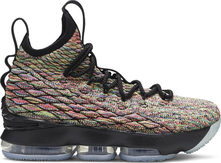 Кроссовки Nike LeBron 15 GS 'Four Horsemen', многоцветный — фото 2