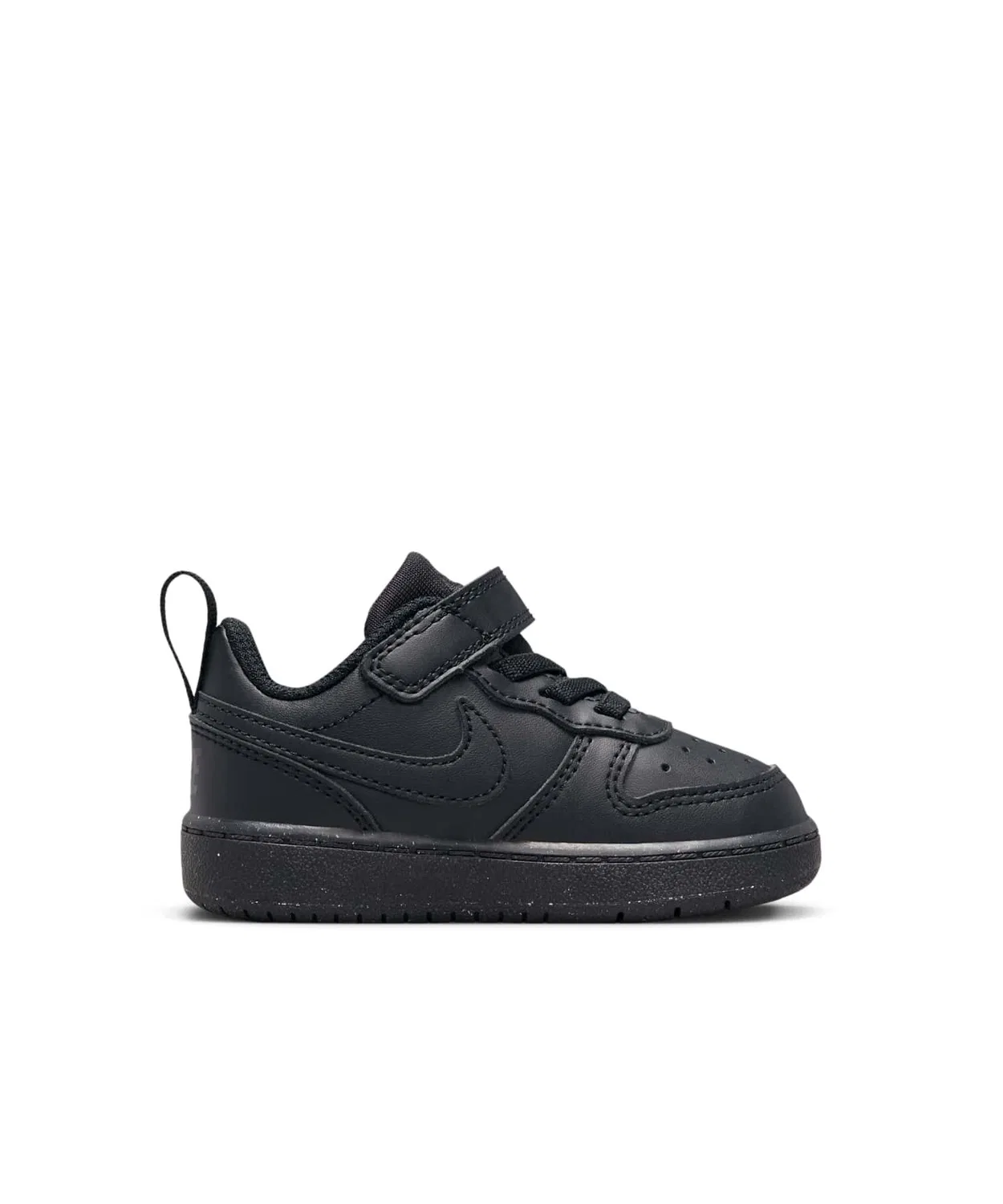 Детские кроссовки с ремешком Nike Court Borough Low Recraft, Black — фото 3