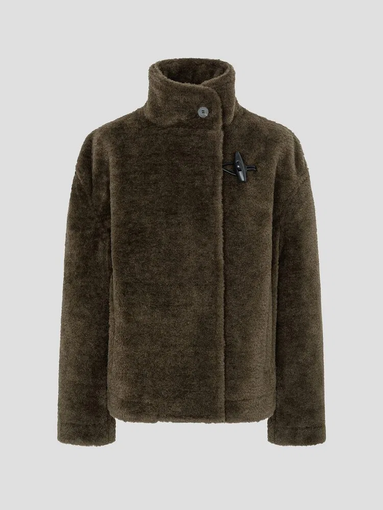 Куртка оверсайз флисовая Fernando JACQUEMUS, Dark Khaki