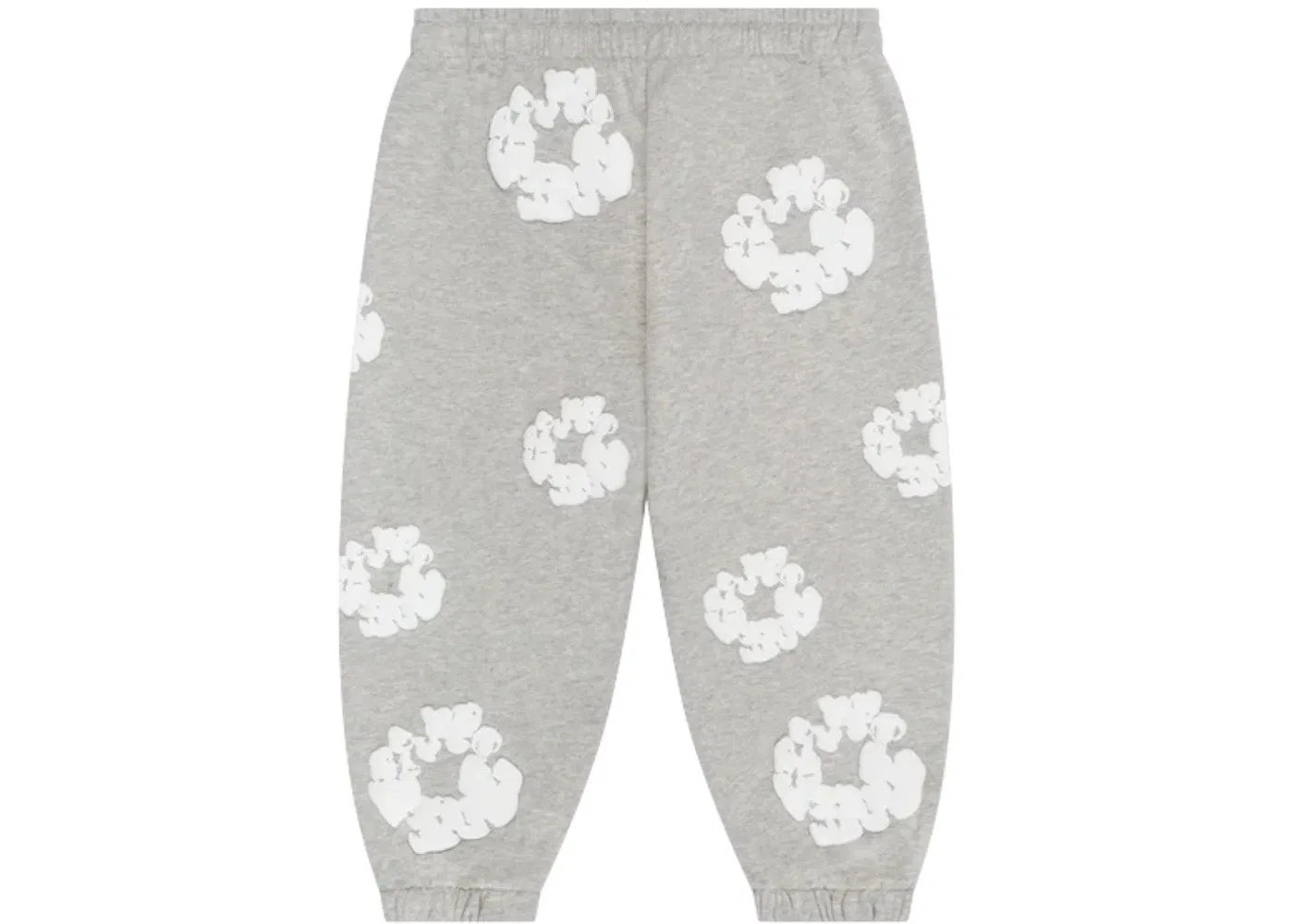 Детские спортивные штаны с принтом Denim Tears Cotton Wreath Sweatpants, Grey — фото 2