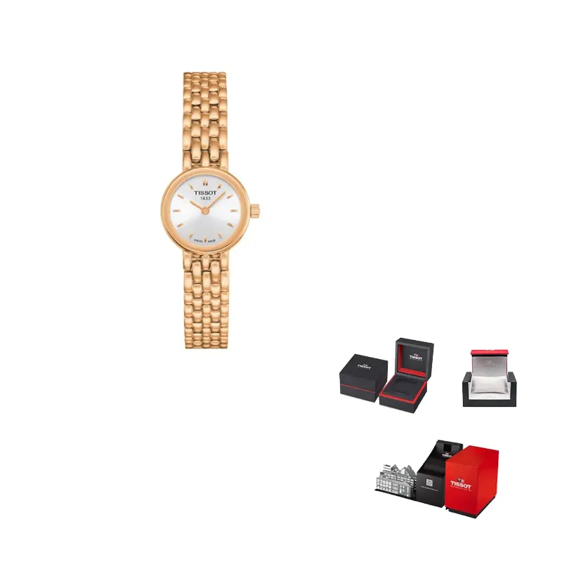 

TISSOT Часы Little Cute Series Quartz Movement Women's Watch 19.5mm Silver Dial Stainless Steel Case Stainless Steel Strap