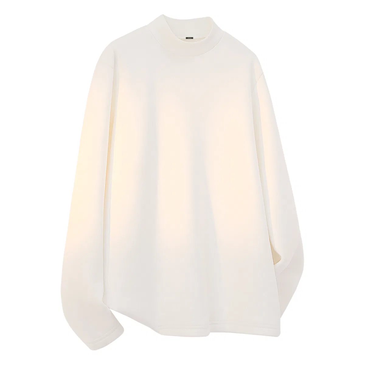 Детская футболка с высоким воротом MINISO, White
