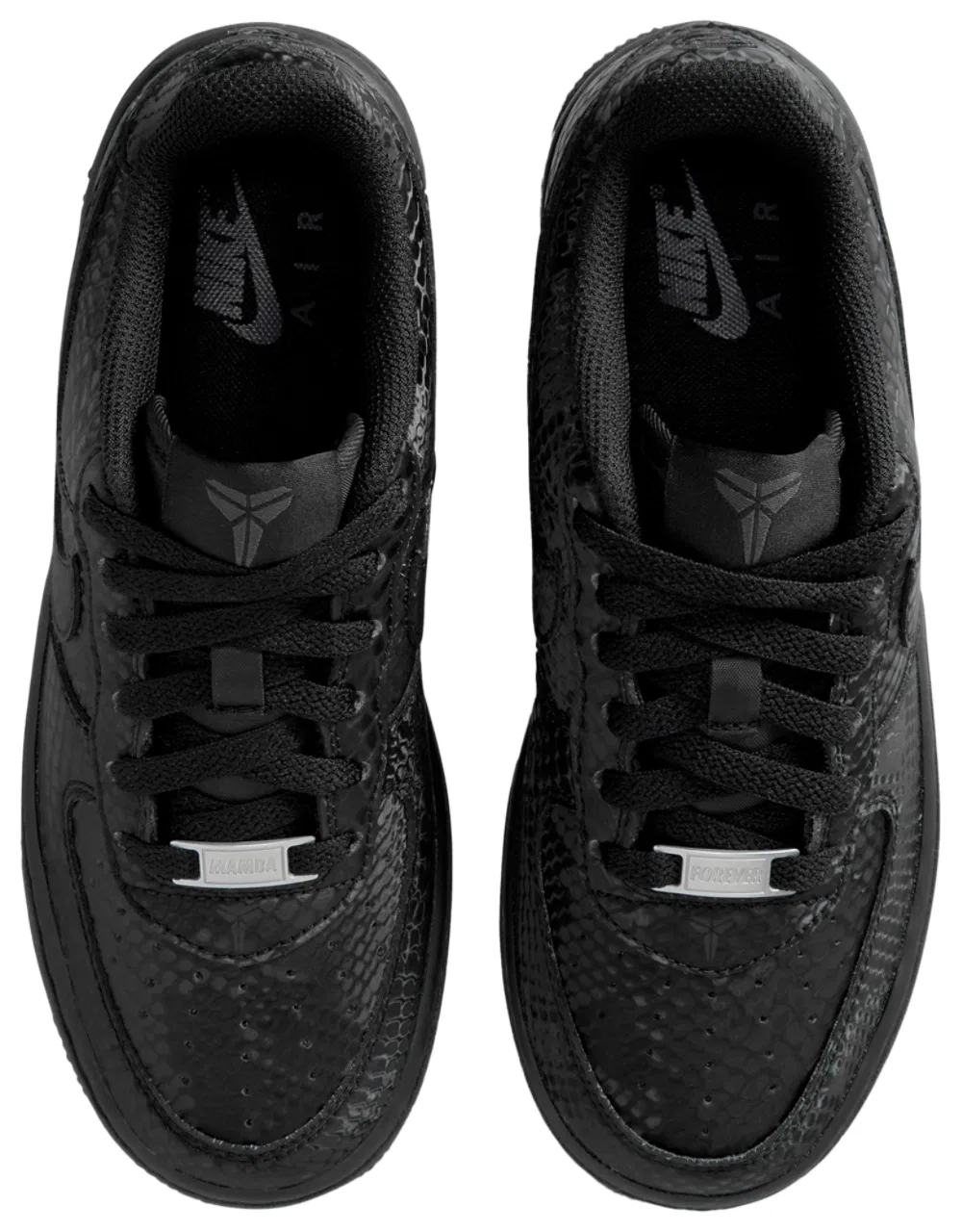 Кроссовки для мальчиков Air Force 1 Low Nike, черный — фото 4