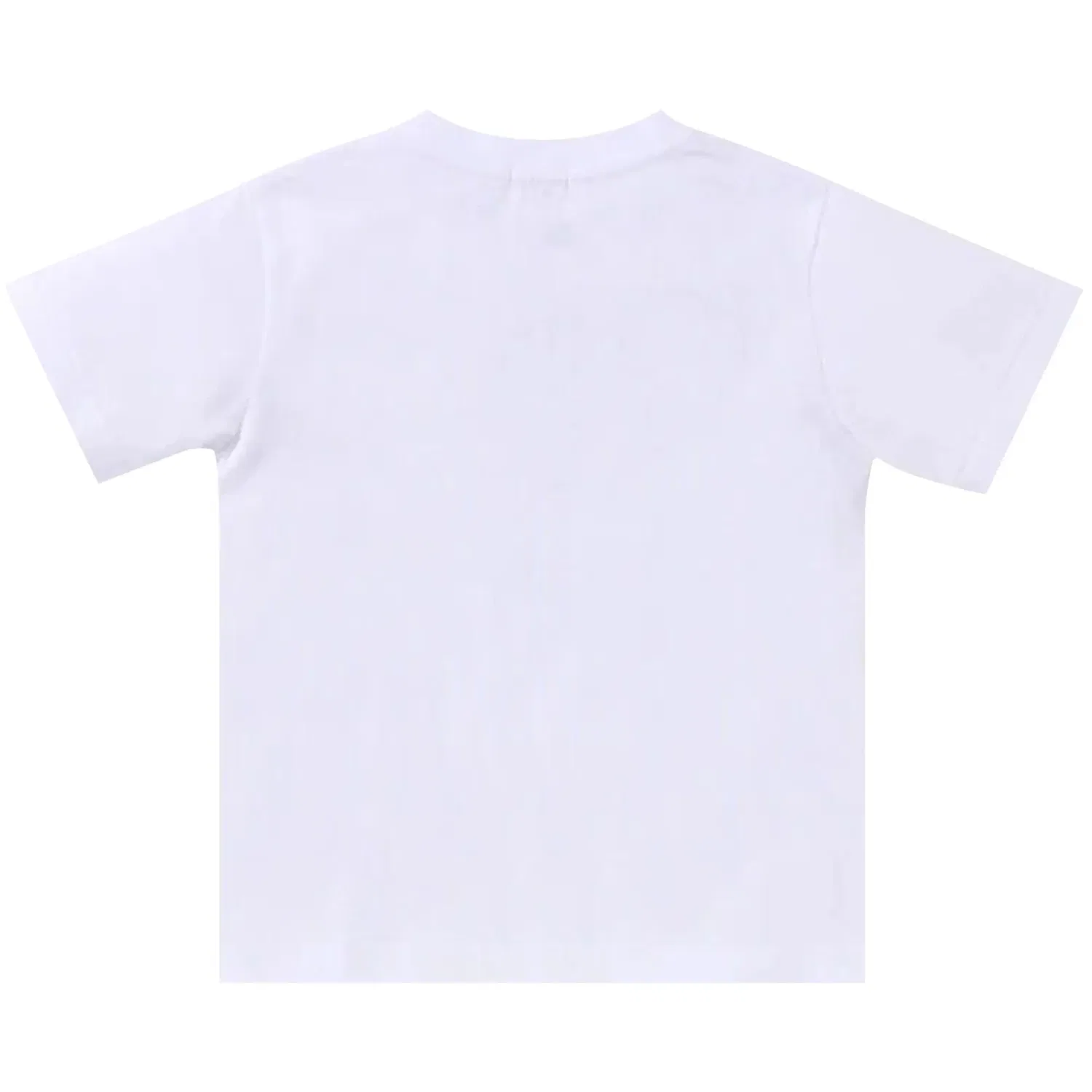 Футболка с принтом College Milo BAPE, White — фото 2