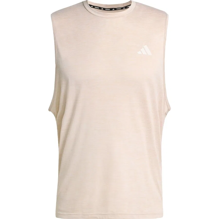 Мужской спортивный топ без рукавов Performance Soft Touch, adidas, Бежевый — фото 3