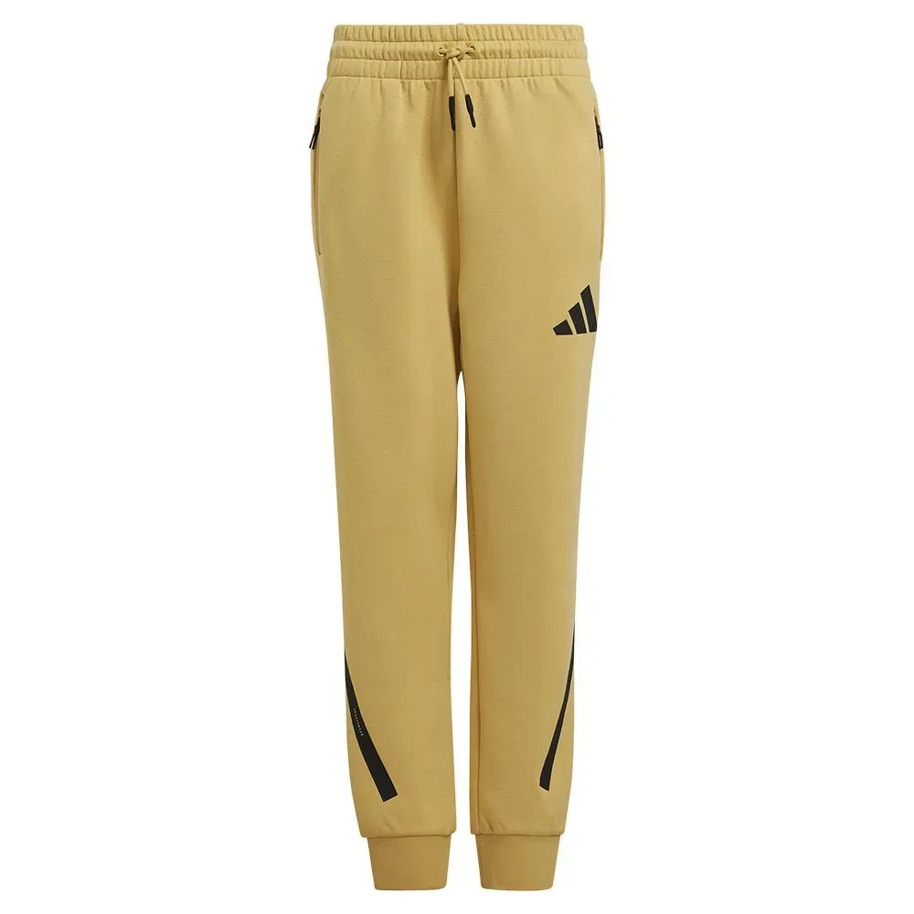 Брюки спортивные ZNE Adidas, бежевый