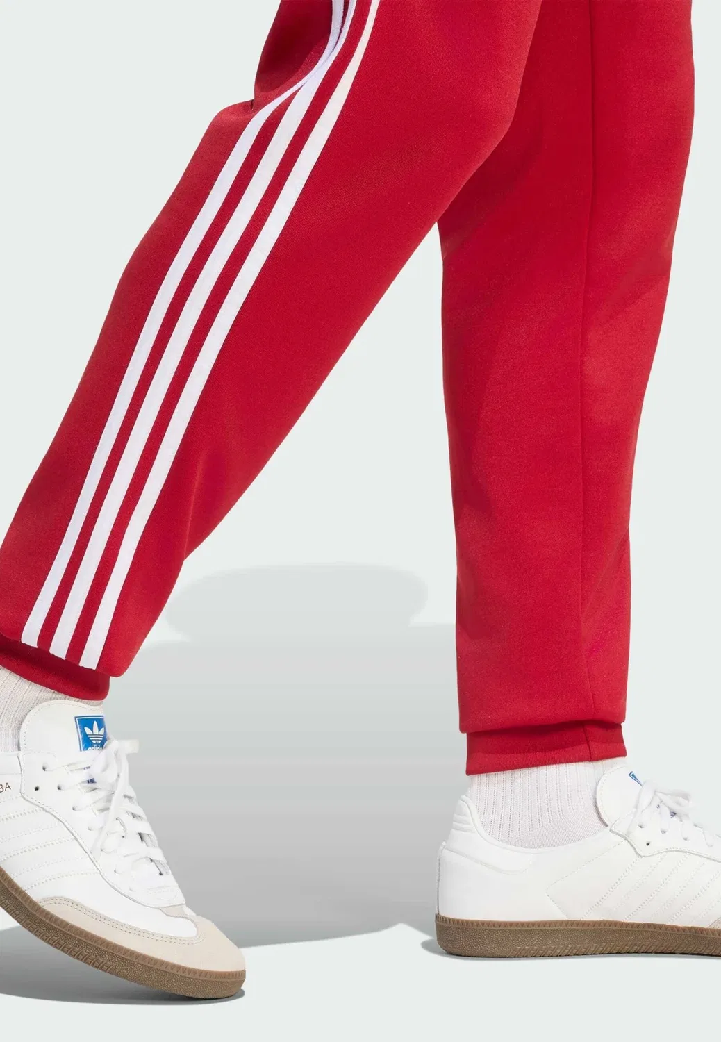 Sst tp - спортивные штаны Adidas Originals, Team Victory Red — фото 4