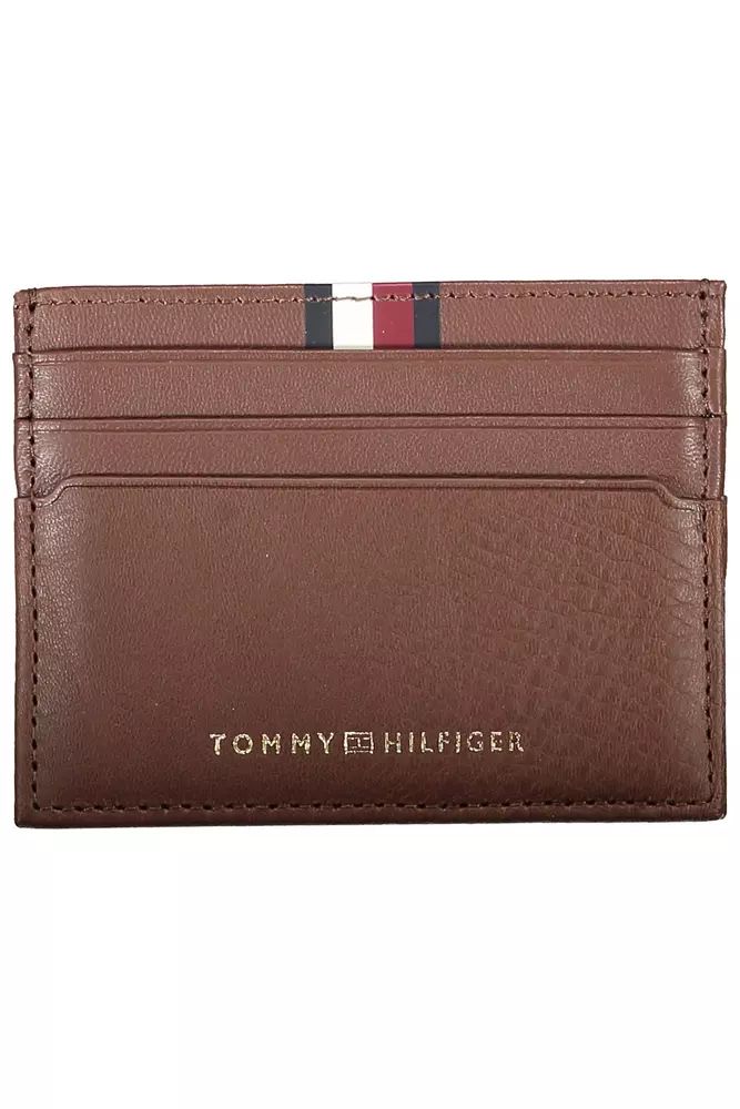 

Мужской кожаный кошелек Tommy Hilfiger, коричневый