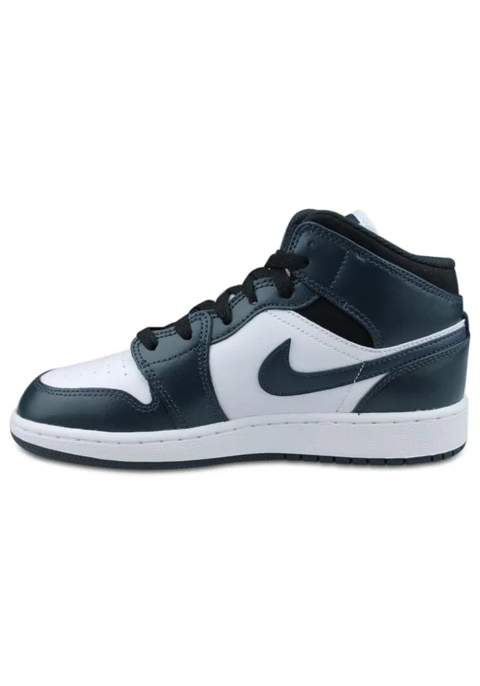 Мужская футболка с принтом NIKE, Armory Navy White Black — фото 2