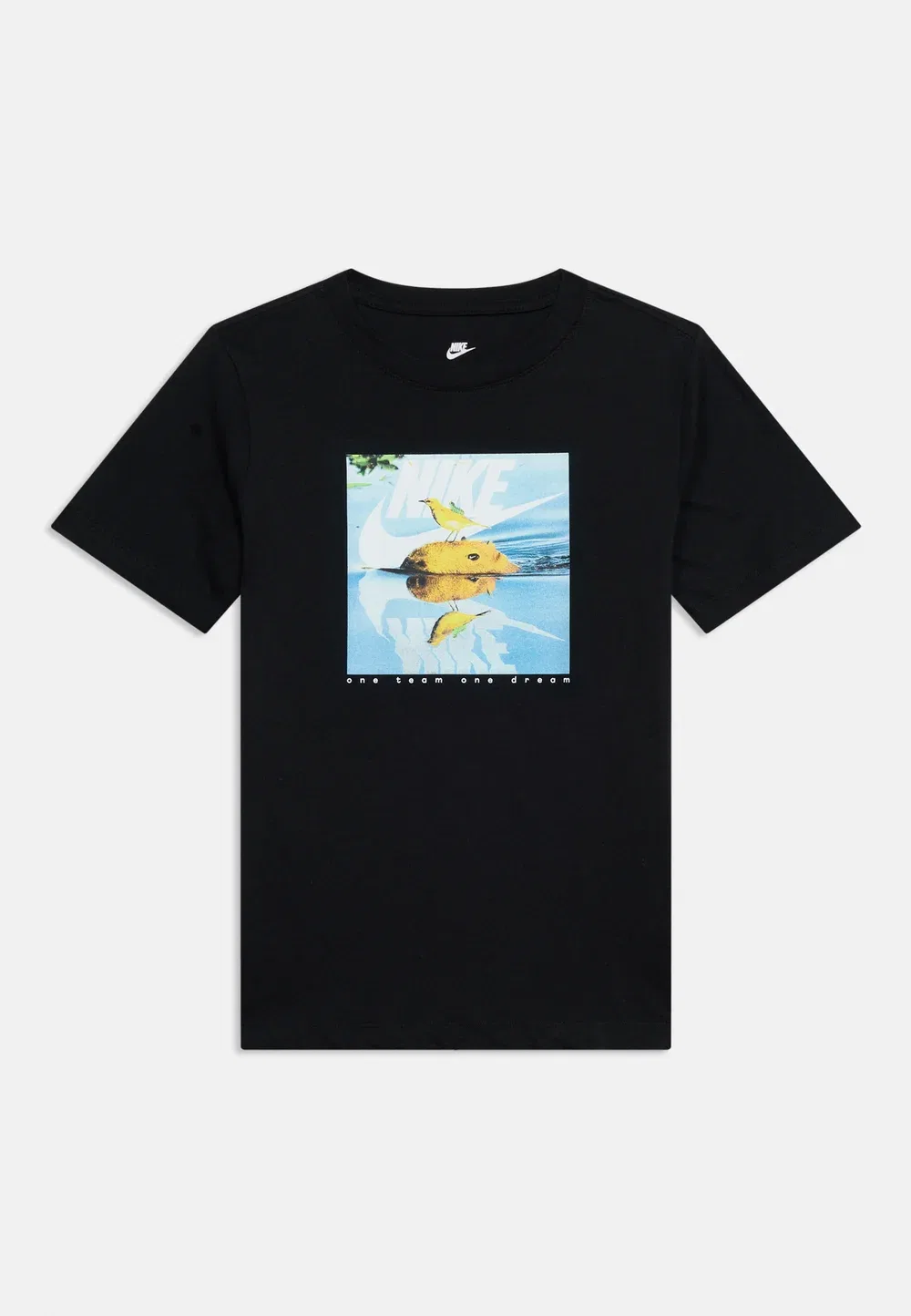Футболка унисекс с принтом млекопитающих Nike Sportswear, Black