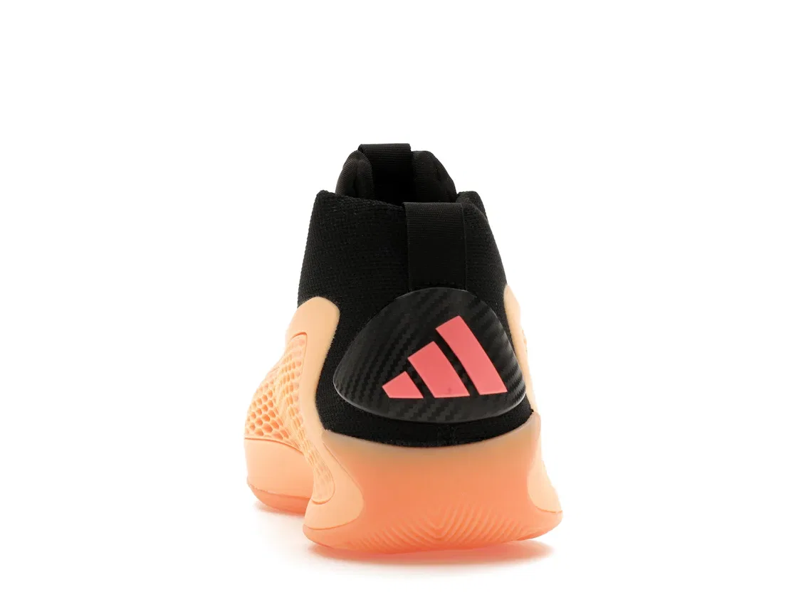 Детские кроссовки с перфорированными вставками Adidas AE 1, Acid Orange/Core Black/Acid Red — фото 4