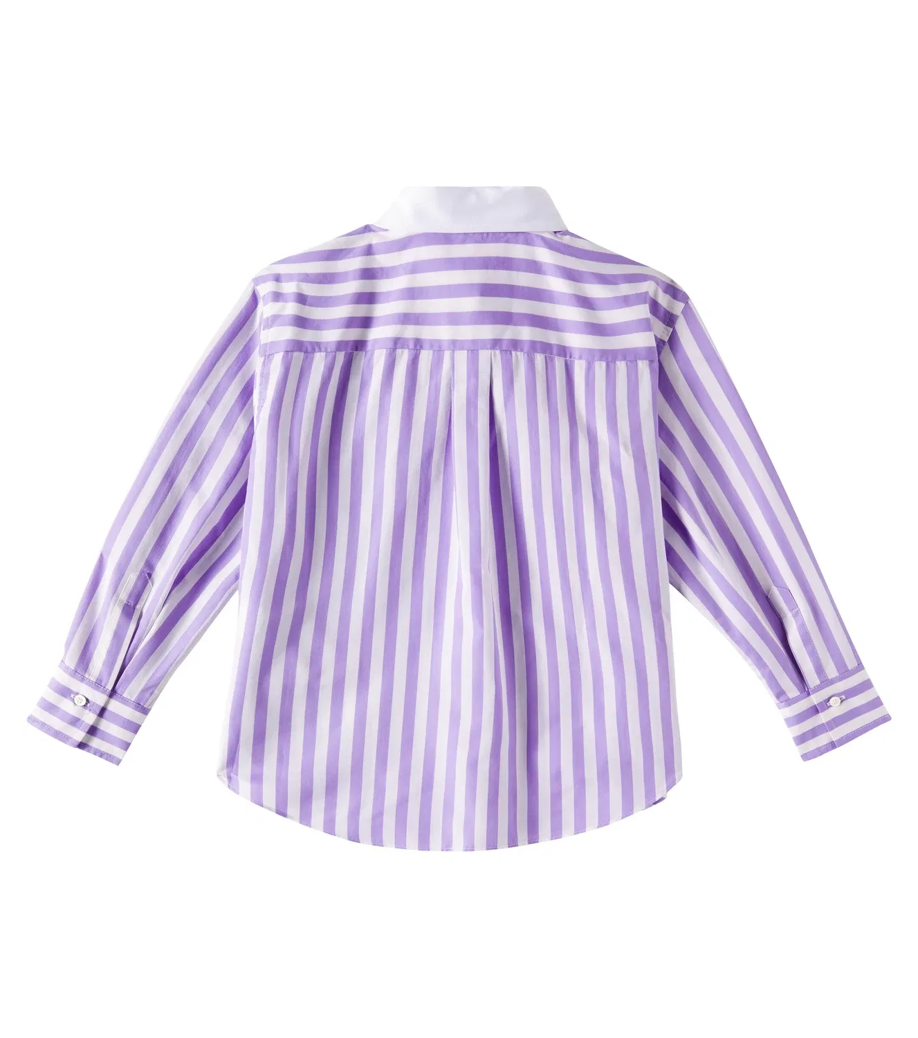 Блузка полосатая Brunello Cucinelli Kids, бежевый — фото 3