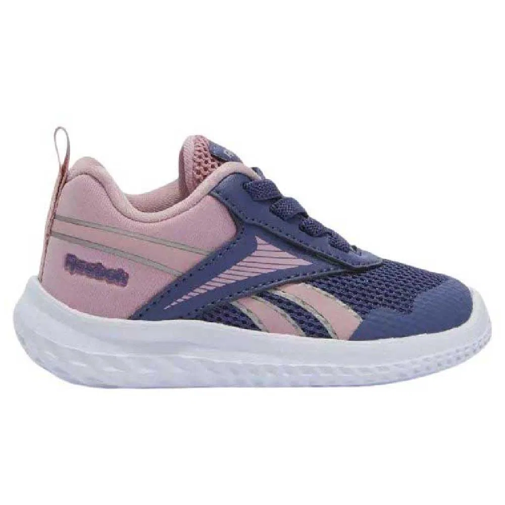 Детские кроссовки для девочек с эластичными шнурками Rush Runner 5 Elastic Lace Reebok, Frostedberry Truepink Frostedberry